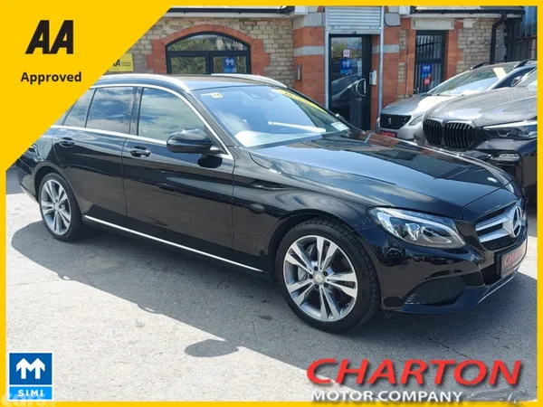 Mercedes-Benz C-Class Estate, Petrol Plug-in Hybrid, 2016, Black