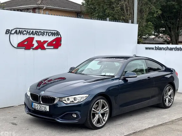 BMW 4-Series Coupe, Diesel, 2016, Blue