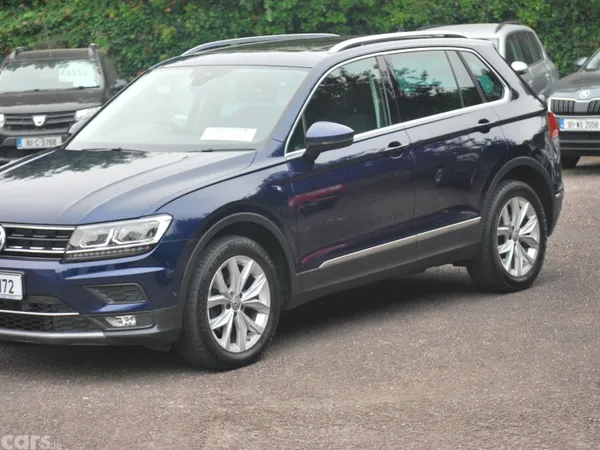 Volkswagen Tiguan SUV, Diesel, 2019, Blue