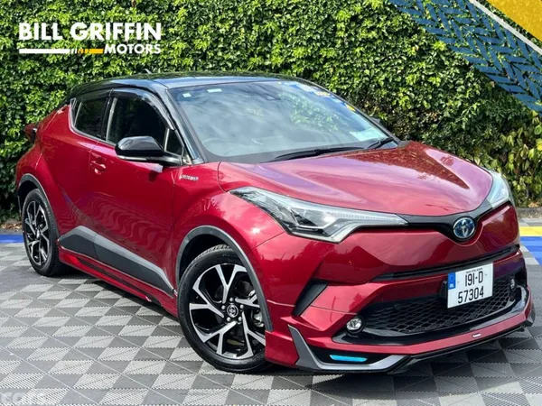 Toyota C-HR SUV, Petrol Hybrid, 2019, Red