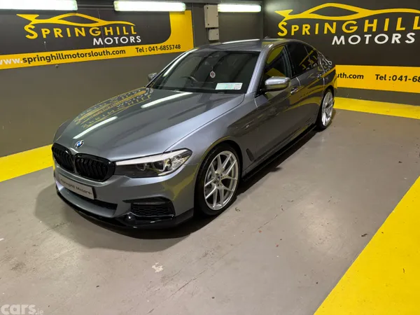 BMW 5-Series Saloon, Diesel, 2017, Blue