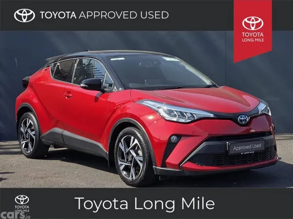 Toyota C-HR SUV, Petrol Hybrid, 2022, Red