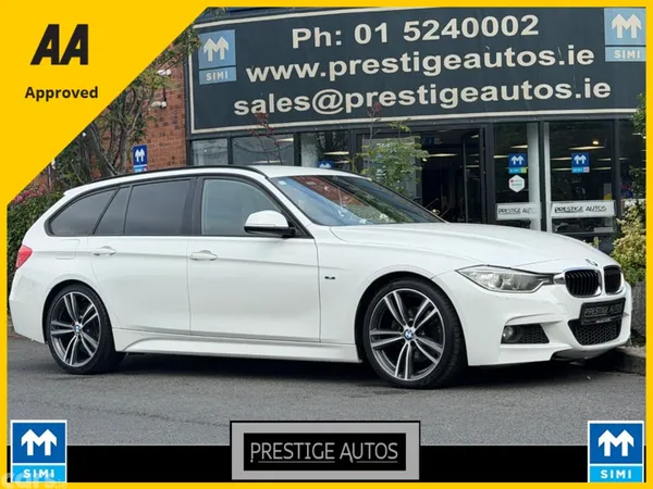 BMW 3-Series Estate, Diesel, 2013, White