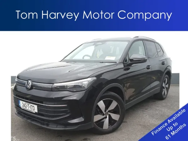 Volkswagen Tiguan SUV, Diesel, 2024, Black