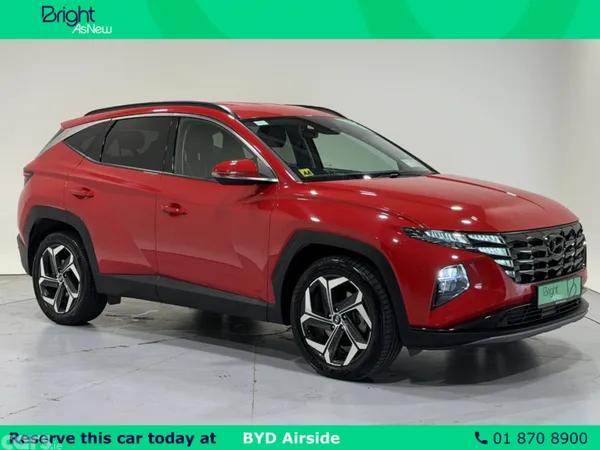 Hyundai Tucson MPV, Petrol Hybrid, 2022, Red