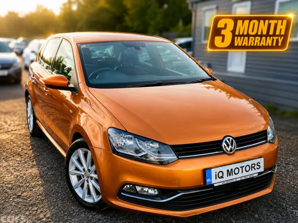 Volkswagen Polo Hatchback, Petrol, 2017, Orange