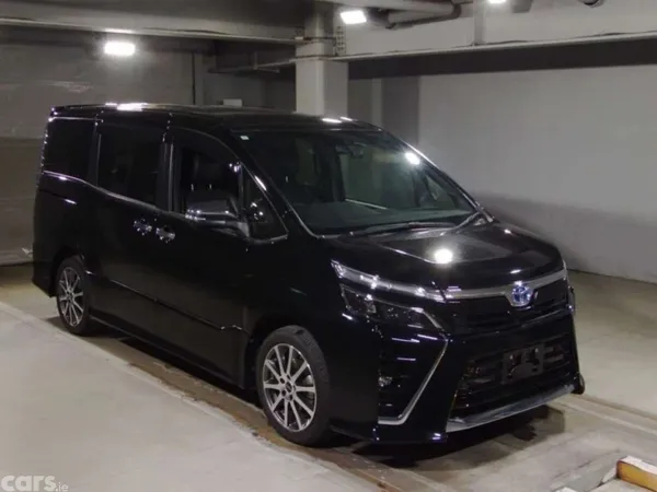 Toyota Voxy MPV, Petrol Hybrid, 2021, Black