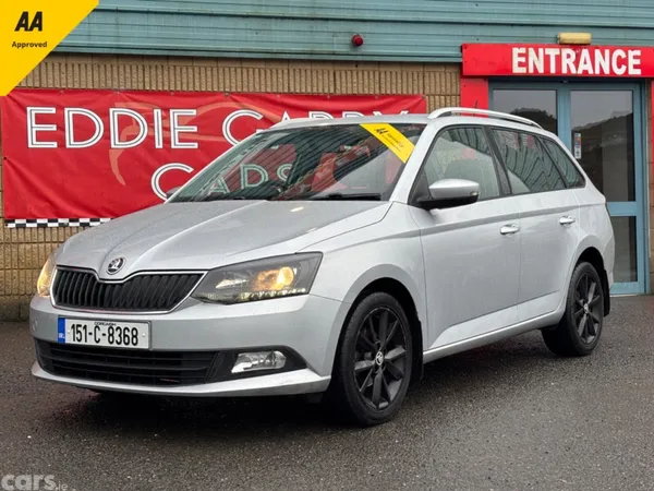 Skoda Fabia Estate, Petrol, 2015, Silver