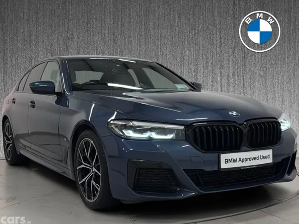 BMW 5-Series Saloon, Diesel, 2023, Blue