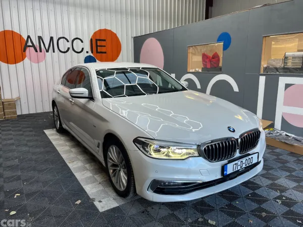 BMW 5-Series Saloon, Diesel, 2017, White