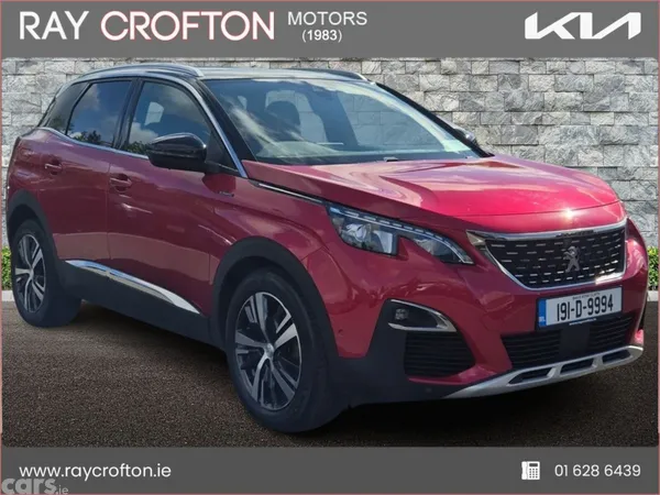 Peugeot 3008 MPV, Diesel, 2019, Red