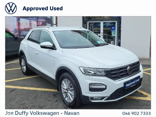 Volkswagen T-Roc SUV, Petrol, 2021, White