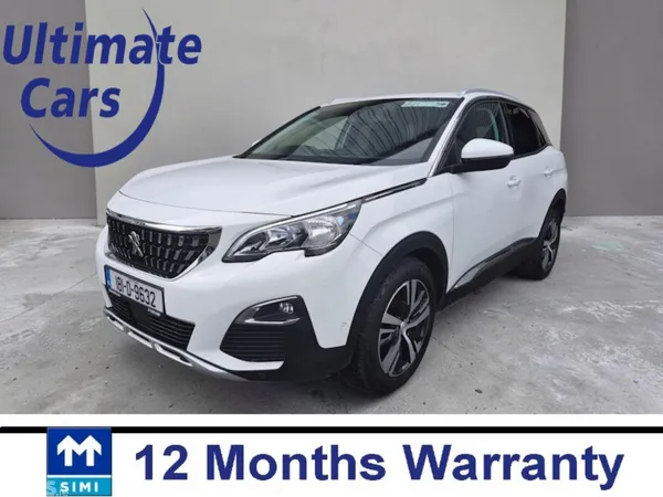 Peugeot 3008 MPV, Petrol, 2018, White