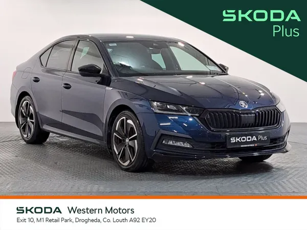 Skoda Octavia Saloon, Petrol, 2024, Blue