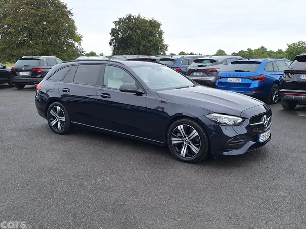 Mercedes-Benz C-Class Estate/Jeep, Diesel Hybrid, 2022, Blue