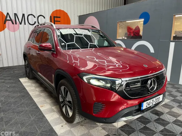 Mercedes-Benz EQB SUV, Electric, 2024, Red