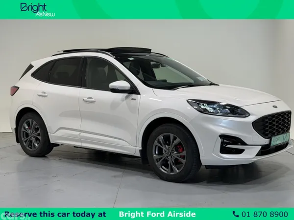 Ford Kuga MPV, Petrol Plug-in Hybrid, 2022, White