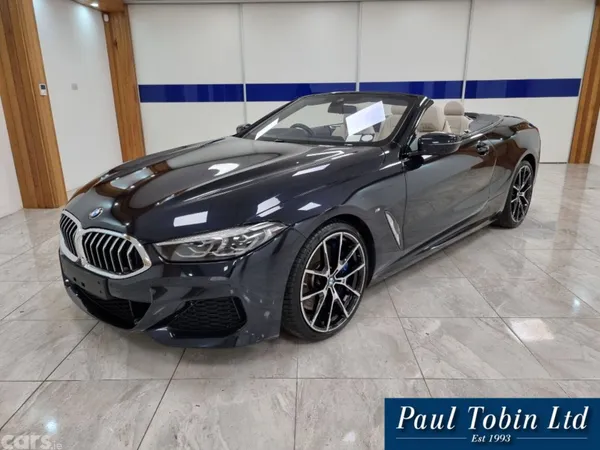 BMW 8-Series Convertible, Petrol, 2020, Black