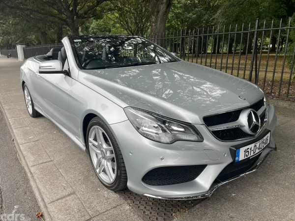 Mercedes-Benz E-Class Convertible, Diesel, 2015, Silver