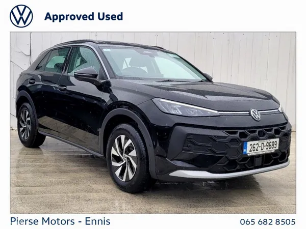 Volkswagen T-Roc SUV, Petrol, 2026, Black