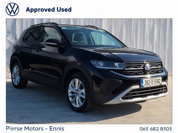 Volkswagen T-Cross Estate, Petrol, 2026, Black