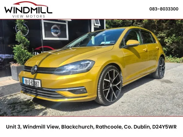 Volkswagen Golf Hatchback, Petrol, 2018, Gold