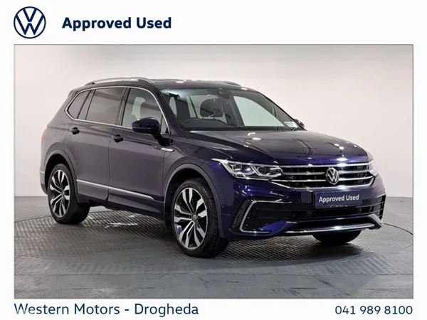 Volkswagen Tiguan Allspace SUV, Diesel, 2023, Blue