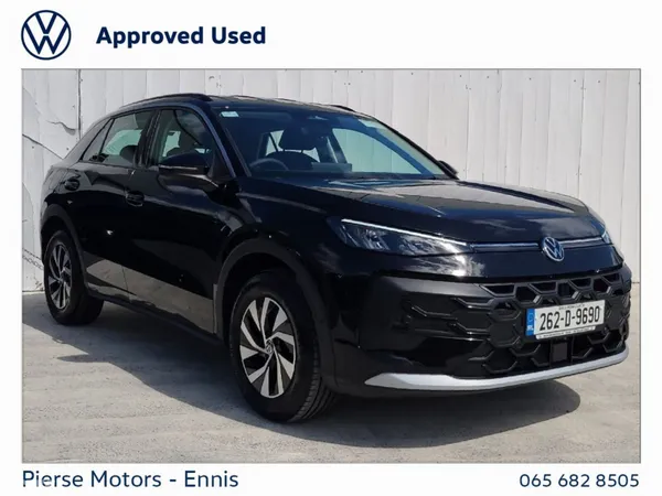 Volkswagen T-Roc SUV, Petrol, 2026, Black