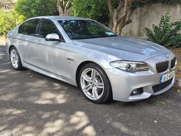 BMW 5-Series Saloon, Diesel, 2016, Silver