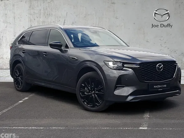 Mazda CX-80 SUV, Petrol Plug-in Hybrid, 2026, Grey