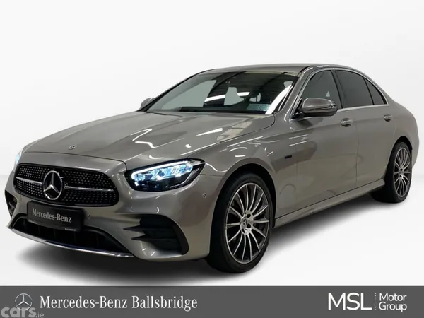 Mercedes-Benz E-Class Saloon, Petrol Plug-in Hybrid, 2021, Grey