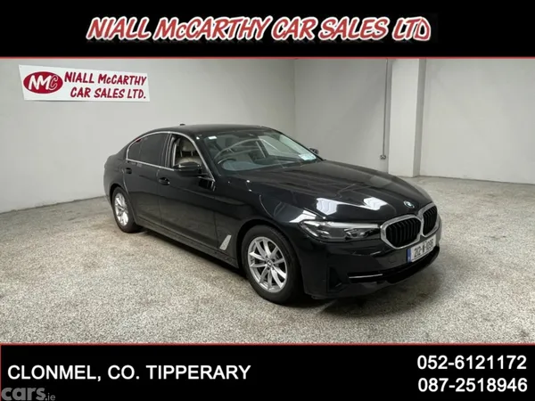 BMW 5-Series Saloon, Diesel, 2021, Black
