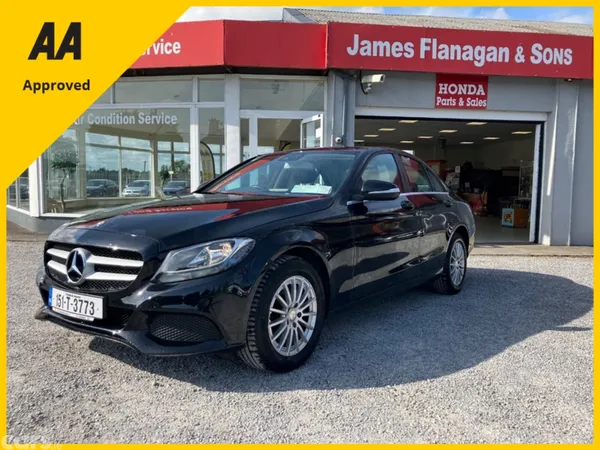 Mercedes-Benz C-Class Saloon, Diesel, 2015, Black
