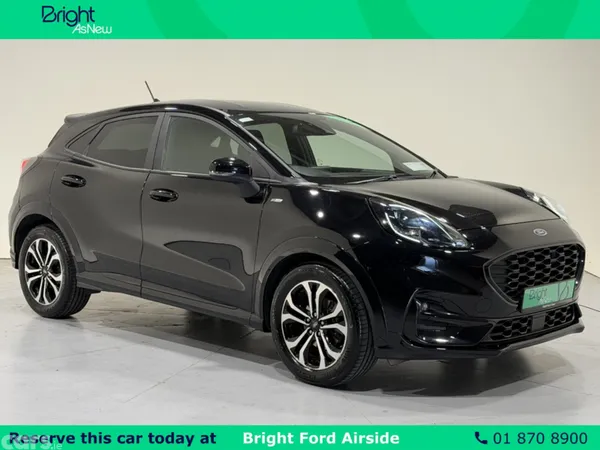 Ford Puma MPV, Petrol Hybrid, 2023, Black