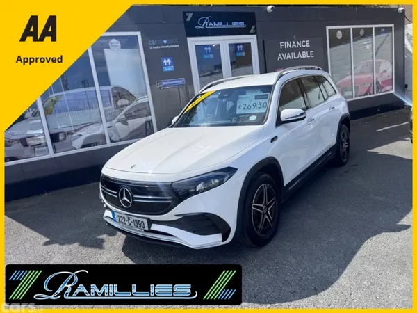 Mercedes-Benz EQB SUV, Electric, 2022, White
