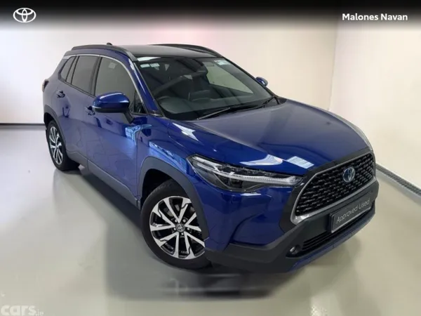 Toyota Corolla Cross SUV, Petrol Hybrid, 2024, Blue
