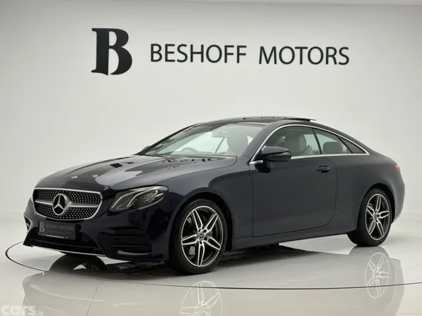 Mercedes-Benz E-Class Coupe, Petrol, 2019, Blue
