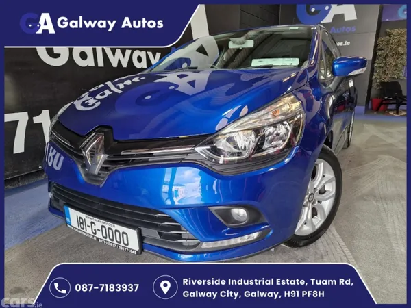 Renault Clio Hatchback, Petrol, 2018, Blue