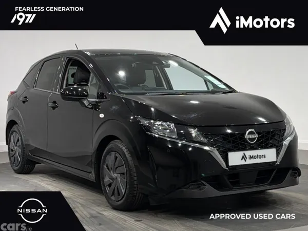 Nissan Note Hatchback, Petrol Hybrid, 2022, Black