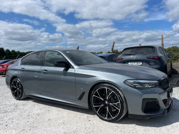 BMW 5-Series Saloon, Diesel, 2021, Blue