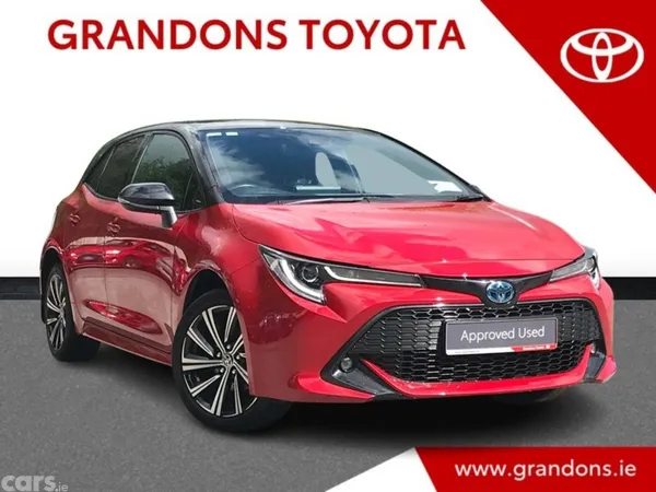 Toyota Corolla Hatchback, Petrol Hybrid, 2023, Red