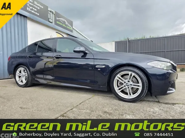 BMW 5-Series Saloon, Diesel, 2016, Blue