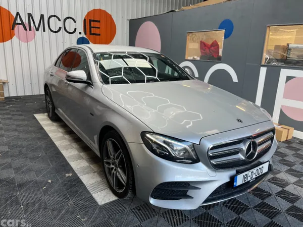 Mercedes-Benz E-Class Saloon, Petrol Plug-in Hybrid, 2018, Silver
