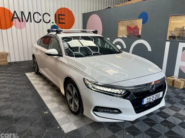 Honda Accord Saloon, Petrol Hybrid, 2022, White