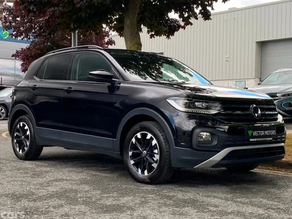 Volkswagen T-Cross SUV, Petrol, 2023, Black
