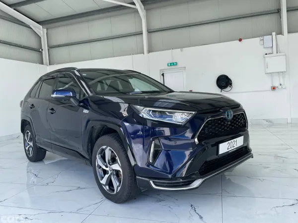 Toyota RAV4 Estate, Petrol Plug-in Hybrid, 2021, Blue