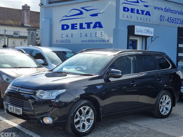 Mitsubishi Outlander SUV, Petrol Hybrid, 2014, Black