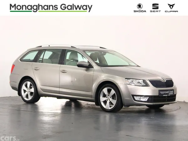 Skoda Octavia Estate, Diesel, 2017, Beige