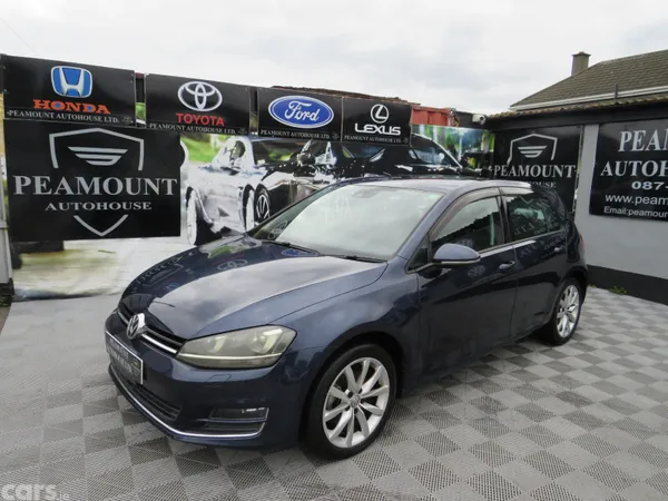 Volkswagen Golf Hatchback, Petrol, 2015, Blue