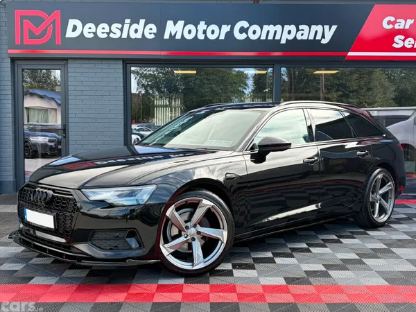 Audi A6 Estate, Diesel Hybrid, 2019, Black